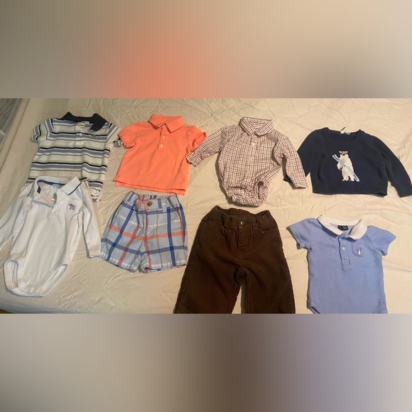 Janie and Jack 3-6 months, one 0-3 months baby boy clothes - Picture 1 of 9
